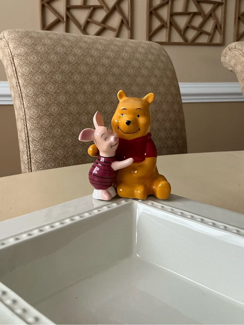 Winnie The Pooh & Piglet Platter Decoration